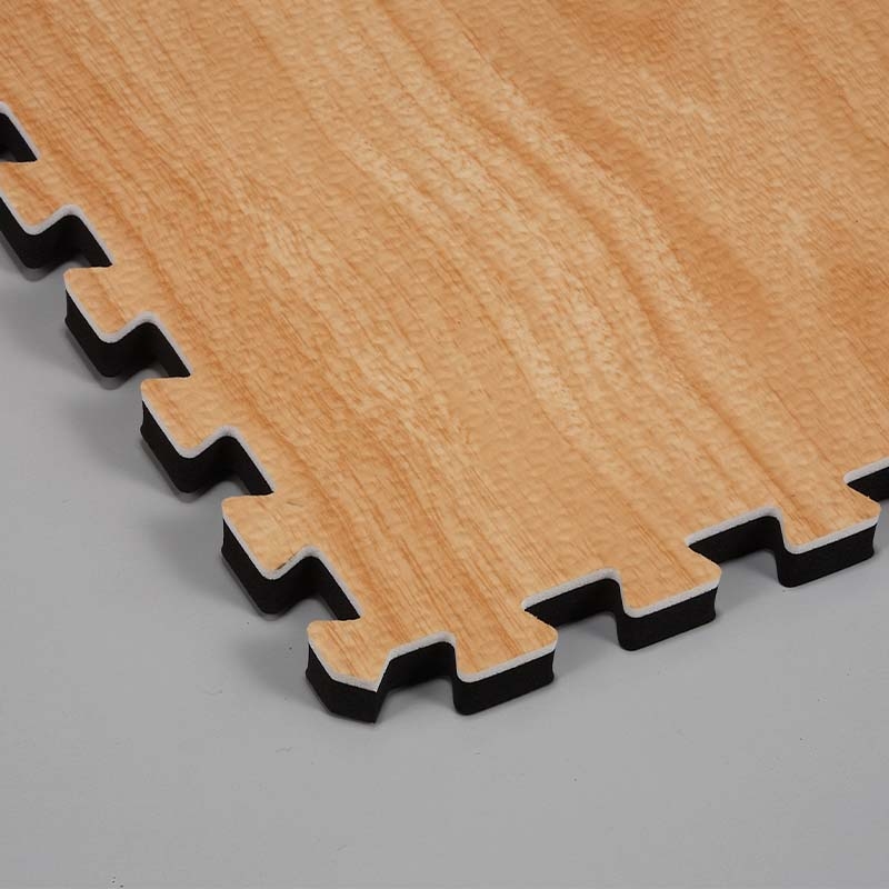 Wood Grain Foam Mats